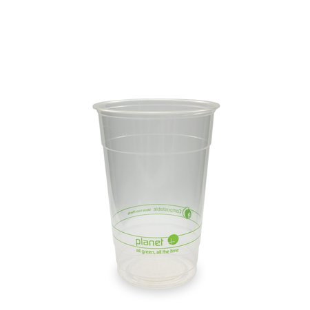 PLANET+ 20oz PLA Clear Cup, 1000PK PLA-20